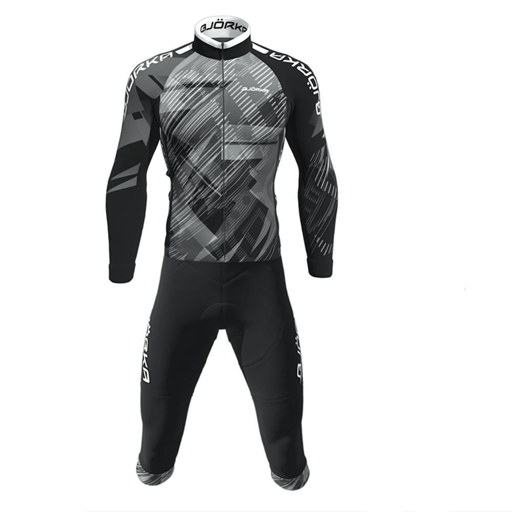 Mountain Biking Pants For Men - ฤดูใบไม้ผลิ/ฤดูใบไม้ร่วง Bjorka ขี่จักรยาน Knickers ชุดกีฬาสำหรับชาย3/4เจล Pad