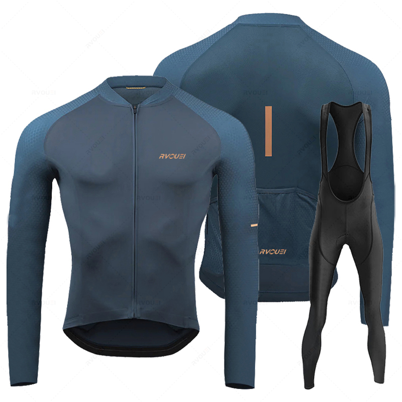Mountain Biking Pants For Men - Rvouei Breathable แขนยาวขี่จักรยาน JERSEY ชุดกางเกง Ropa