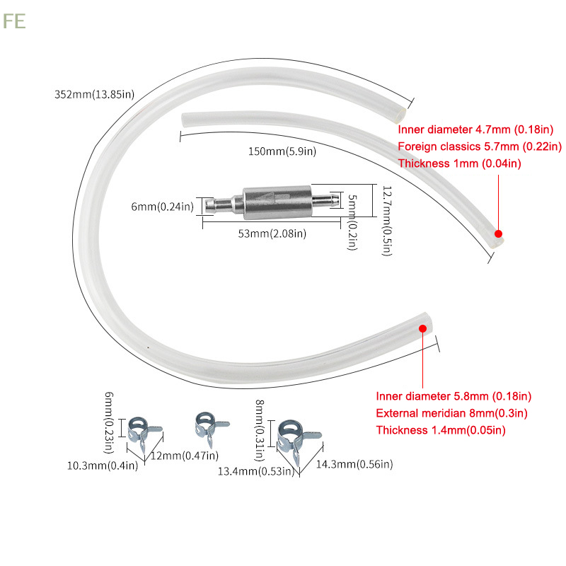 Hydraulic Brake Bleed - [F] เครื่องมือปั๊มเปลี่ยนน้ำมันเบรกสำหรับรถยนต์และรถจักรยานยนต์ เครื่องมือไล่ลมเบรกไฮดรอลิก เชื่อมต่อ/ซีลได้อย่างรวดเร็ว ไม่รั่วซึม