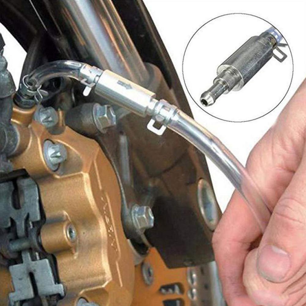 Hydraulic Brake Bleed - สายไล่ลมเบรกและคลัตช์รถยนต์ พร้อมวาล์วทางเดียว อะแดปเตอร์เปลี่ยนสายไฮดรอลิก สำหรับเปลี่ยนถ่ายน้ำมันเบรก