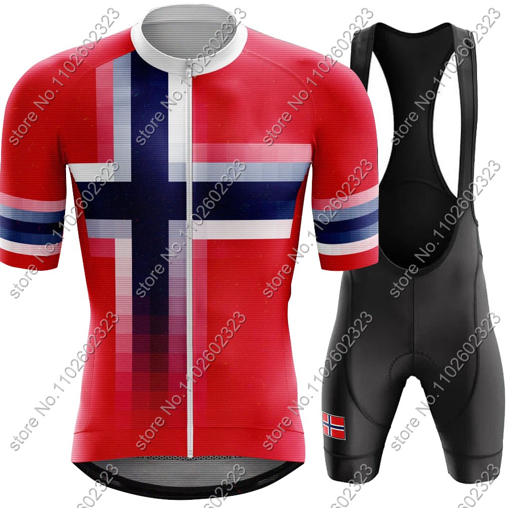 Mountain Biking Pants For Men - 2024 Norway ชุดทีมชาติเสื้อเจอร์ซีย์นักปั่นเสื้อผ้าสำหรับปั่นจักรยานเสือภูเขาชุดปั่นจักรยานเสือภูเขากางเกงขาสั้น