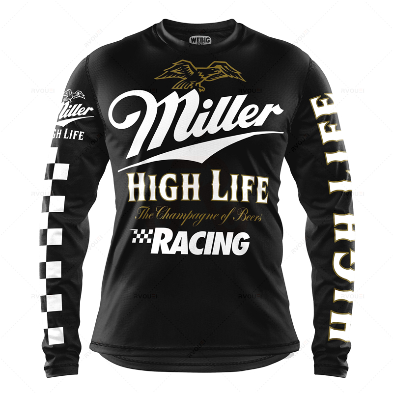 Mountain Biking Shirts - 2023รถจักรยานยนต์จักรยานเสือภูเขา MTB Offroad จักรยานหัวรถจักรเสื้อข้ามประเทศ Enduro ตั้งแคมป์ตกปลาล่าสัตว์เสื้อผ้า