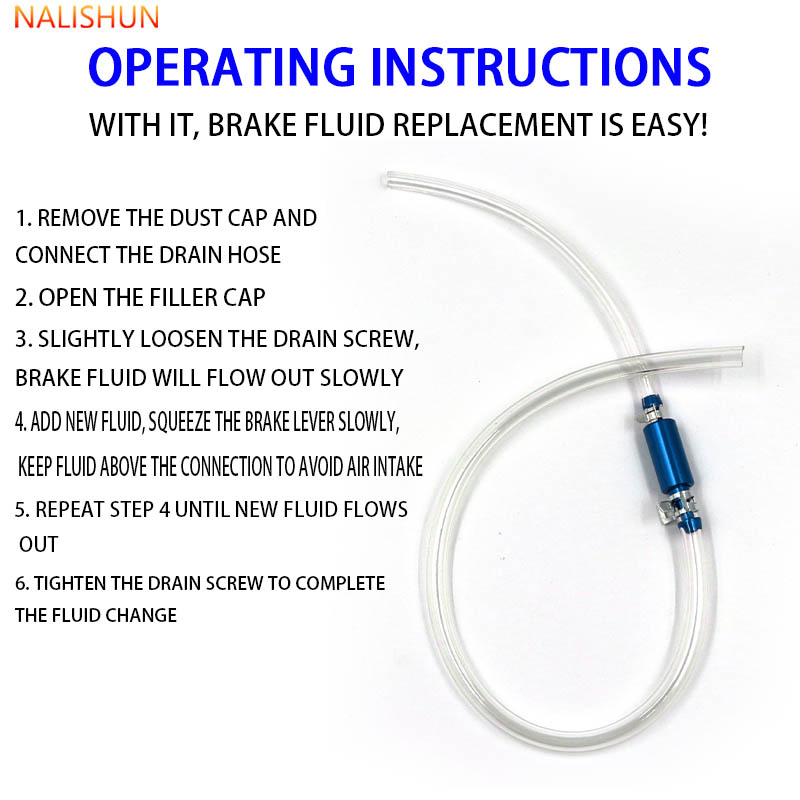 รถจักรยานยนต์เบรคเลือดออกปั๊มเ - Hydraulic Brake Bleed บทวิจารณ์และราคา