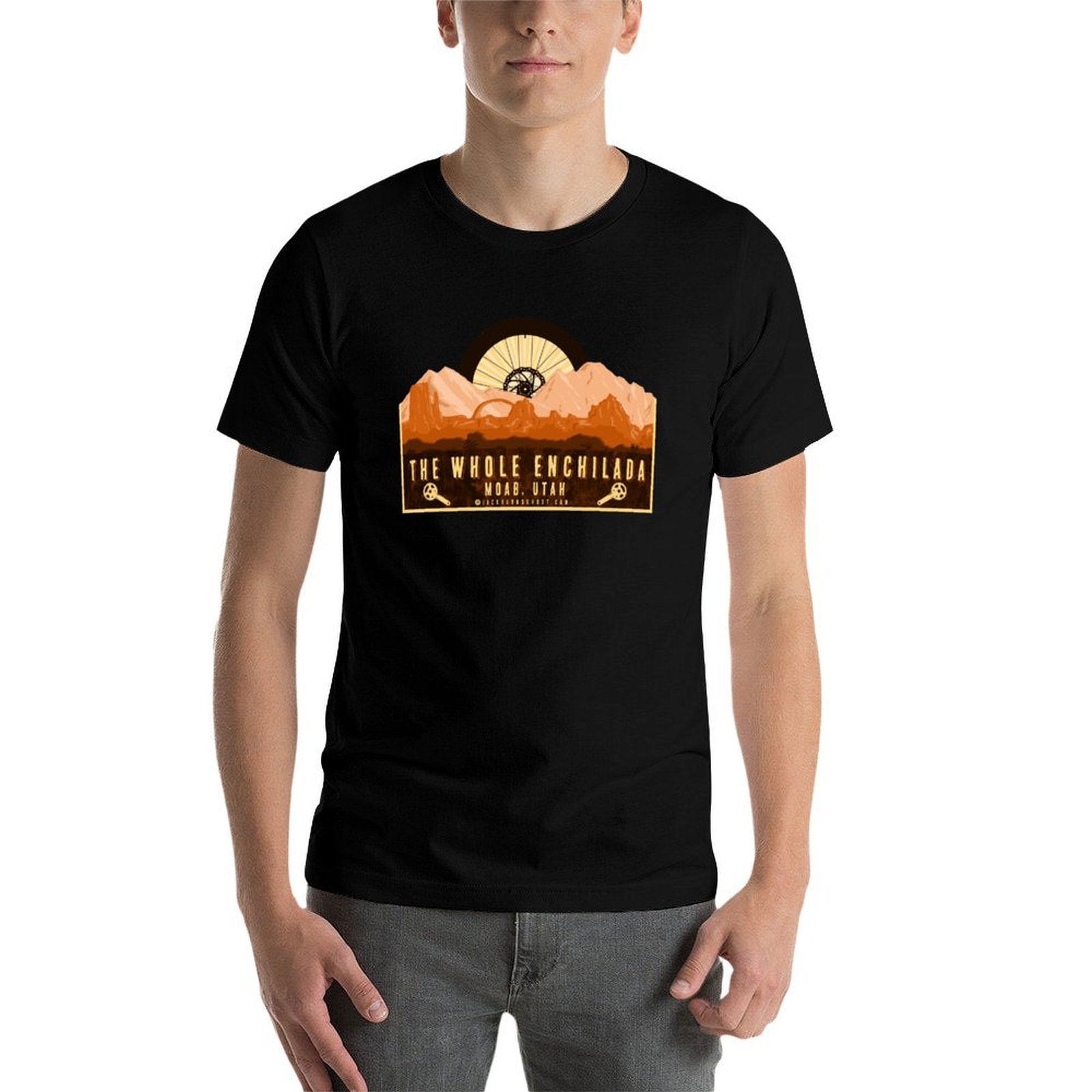 เสื้อยืดงานเทศกาล Whole Enchil - Mountain Biking Moab บทวิจารณ์และราคา