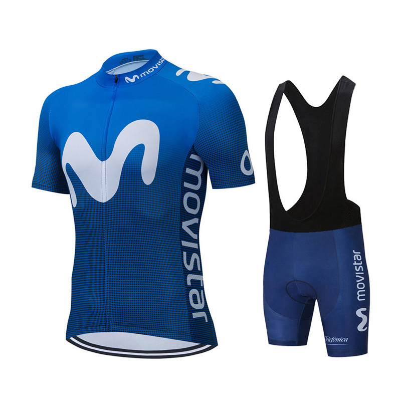 ฤดูร้อนใหม่ Movistar ทีมชุดขี่ - Mountain Biking Pants For Men บทวิจารณ์และราคา