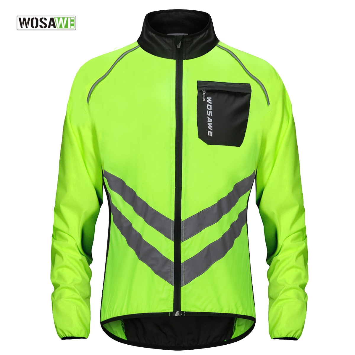 WOSAWE ขี่จักรยานเสื้อกันฝนการ - Mountain Biking Rain Jacket บทวิจารณ์และราคา