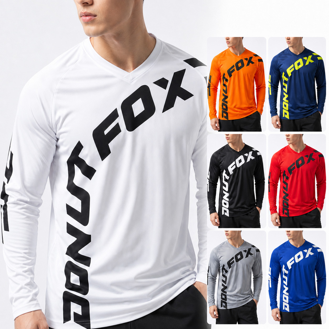 เสื้อแขนยาวสำหรับกิจกรรมกลางแจ - Mountain Biking Shirts บทวิจารณ์และราคา