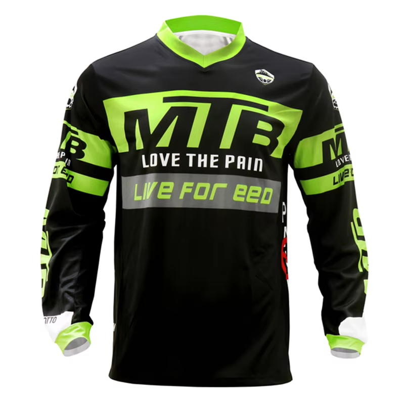 เสื้อแข่งจักรยานเสือภูเขาแขนยา - Mountain Biking Shirts บทวิจารณ์และราคา