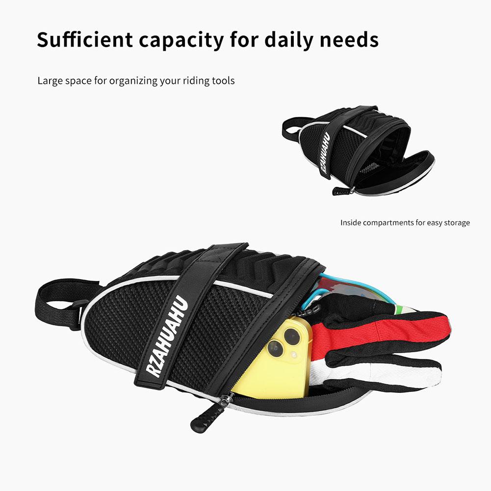 กระเป๋าท้ายจักรยานแบบพกพา 1 ลิ - Mtb Saddle Lightweight บทวิจารณ์และราคา